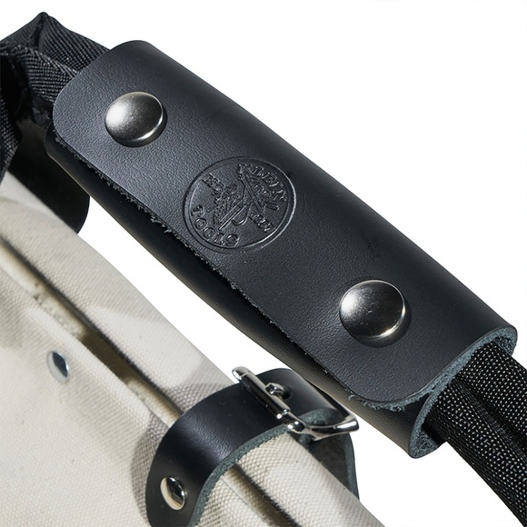 Klein Tool Bag, Canvas w/Leather Bottom - Picture 5 of 5